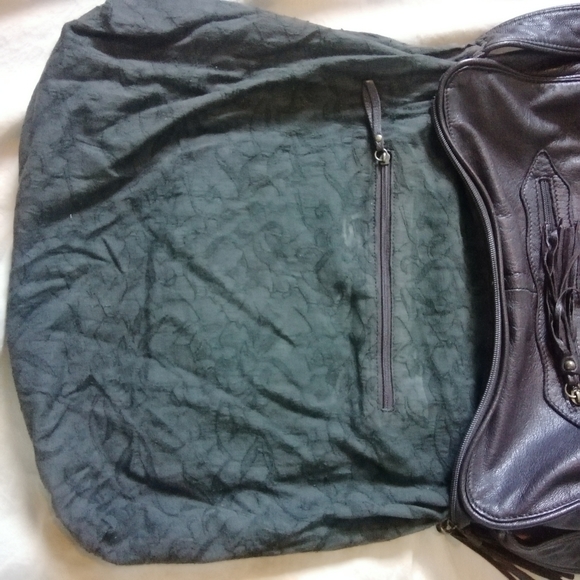 Genuine leather crossbody messenger bag - Picture 6 of 12